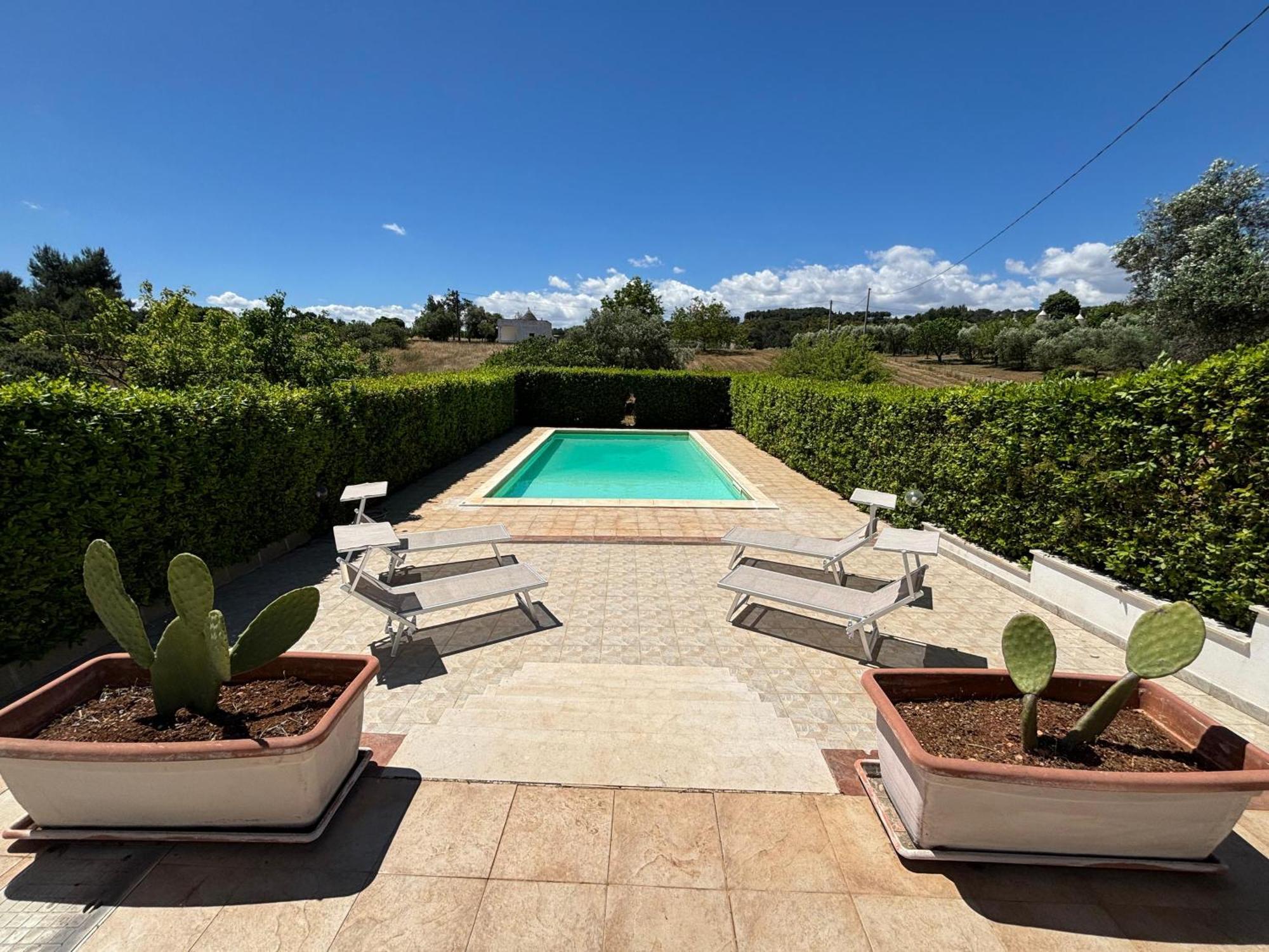 马丁纳弗兰卡Trulli And Pool - I Cactus别墅 外观 照片